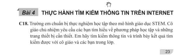 Giải Bài tập Tin học lớp 6 Cánh diều