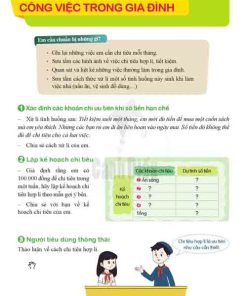 Giải Hoạt động trải nghiệm hướng nghiệp lớp 6 Cánh diều Chủ đề 6 Bài 1 Công việc trong gia đình (Trang 39-40)