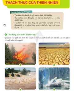 Giải Hoạt động trải nghiệm hướng nghiệp lớp 6 Cánh diều Chủ đề 7 Bài 1 Thách thức của thiên nhiên (Trang 45-48)