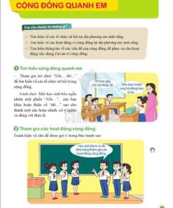 Giải Hoạt động trải nghiệm hướng nghiệp lớp 6 Cánh diều Chủ đề 7 Bài 2 Cộng đồng quanh em (Trang 49-51)