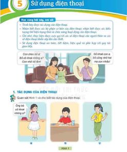 Giải SGK Công nghệ lớp 5 Kết nối tri thức Bài 5 Sử dụng điện thoại (trang 19-25)