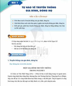 Giải SGK Giáo dục công dân lớp 6 Cánh diều Bài 1: Tự hào về truyền thống gia đình, dòng họ (Trang 4-8)