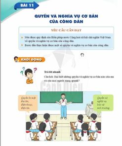 Giải SGK Giáo dục công dân lớp 6 Cánh diều Bài 11 Quyền và nghĩa vụ cơ bản của công dân (Trang 52-57)