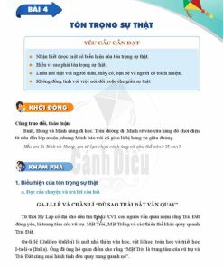 Giải SGK Giáo dục công dân lớp 6 Cánh diều Bài 4: Tôn trọng sự thật (Trang 19-22)