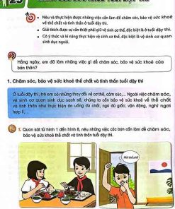 Giải SGK Khoa học lớp 5 Kết nối tri thức Bài 25 Chăm sóc sức khỏe tuổi dậy thì (trang 88-92)