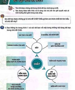 Giải SGK Khoa học lớp 5 Kết nối tri thức Bài 6 Ôn tập chủ đề chất (trang 25-26)