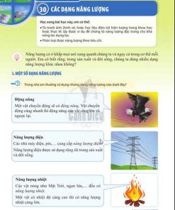 Giải SGK Khoa học tự nhiên lớp 6 Cánh diều Chủ đề 10 Bài 30: Các dạng năng lượng (Trang 153-157)