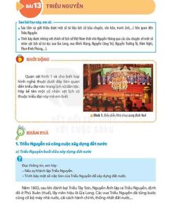 Giải SGK Lịch sử và Địa lí lớp 5 Kết nối tri thức Bài 13 Triều Nguyễn (trang 56-60)