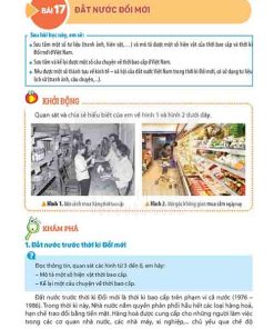 Giải SGK Lịch sử và Địa lí lớp 5 Kết nối tri thức Bài 17 Đất nước đổi mới (trang 72-75)