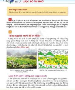 Giải SGK Lịch sử và Địa lí lớp 6 Cánh diều Phần Địa lí Bài 3 Lược đồ trí nhớ (trang 113-116)