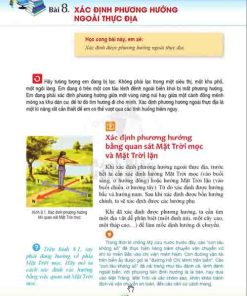 Giải SGK Lịch sử và Địa lí lớp 6 Cánh diều Phần Địa lí Bài 8 Xác định phương hướng ngoài thực địa (trang 132-135)