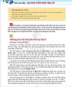 Giải SGK Lịch sử và Địa lí lớp 6 Cánh diều Phần Địa lí Bài mở đầu: Tại sao cần học Địa lí (trang 100-102)