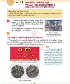 Giải SGK Lịch sử và Địa lí lớp 6 Cánh diều Phần Lịch sử Bài 11: Giao lưu thương mại và văn hóa ở Đông Nam Á (tới thế kỉ X) (Trang 53-56)