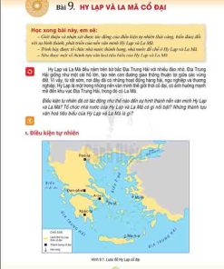 Giải SGK Lịch sử và Địa lí lớp 6 Cánh diều Phần Lịch sử Bài 9 Hy Lạp và La Mã cổ đại (Trang 42-48)