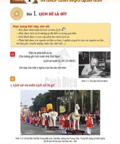 Giải SGK Lịch sử và Địa lí lớp 6 Cánh diều Phần Lịch sử Chương 1 Bài 1 Lịch sử là gì (Trang 5-9)