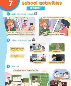 Giải SGK Tiếng Anh lớp 5 tập 1 Global Success Unit 7 Our Favourite school activities (trang 50-55)