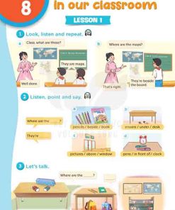 Giải SGK Tiếng Anh lớp 5 tập 1 Global Success Unit 8 In Our Classroom (trang 56-61)