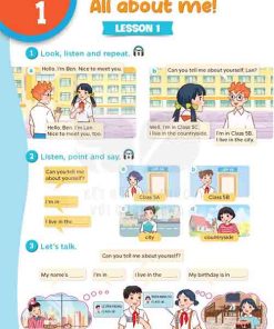Giải SGK Tiếng Anh lớp 5 tập 1 Unit 1 All about me (trang 10-15)