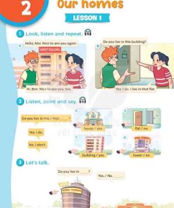 Giải SGK Tiếng Anh lớp 5 tập 1 Unit 2: Our Homes (trang 16-21)