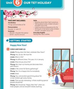 Giải SGK Tiếng Anh lớp 6 Global Success tập 1 Unit 6 Our Tet Holiday (trang 58-67)