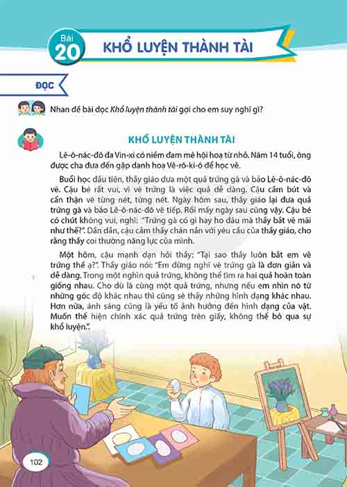 Giải SGK Tiếng Việt lớp 5 tập 1 Kết nối tri thức Bài 20: Khổ luyện thành tài (Trang 102-104)