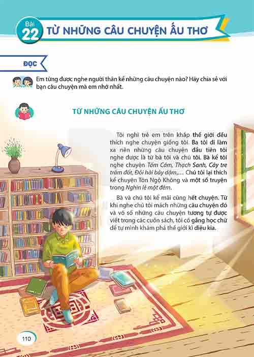 Giải SGK Tiếng Việt lớp 5 tập 1 Kết nối tri thức Bài 22: Từ những câu chuyện ấu thơ (Trang 110-113)