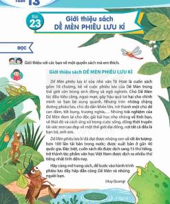 Giải SGK Tiếng Việt lớp 5 tập 1 Kết nối tri thức Bài 23: Giới thiệu sách Dế mèn phiêu lưu kí (Trang 114-116)