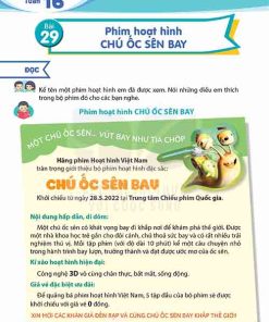 Giải SGK Tiếng Việt lớp 5 tập 1 Kết nối tri thức Bài 29: Phim hoạt hình Chú ốc sên bay (Trang 140-144)