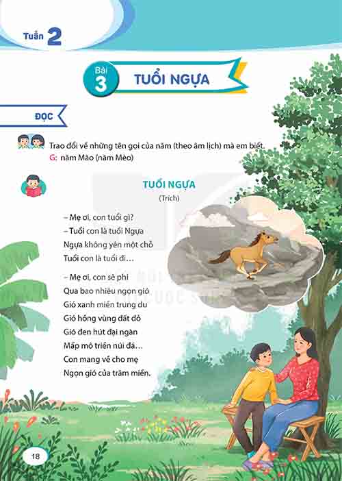 Giải SGK Tiếng Việt lớp 5 tập 1 Kết nối tri thức Bài 3: Tuổi ngựa (Trang 18-22)