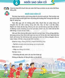 Giải SGK Tiếng Việt lớp 5 tập 1 Kết nối tri thức Bài 6: Ngôi sao sân cỏ (Trang 31-35)