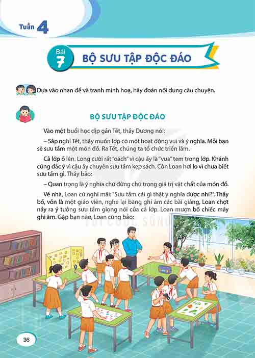 Giải SGK Tiếng Việt lớp 5 tập 1 Kết nối tri thức Bài 7 Bộ sưu tập độc đáo (Trang 36-40)