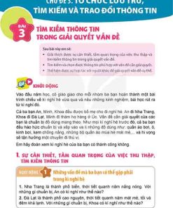 Giải SGK Tin học lớp 5 Kết nối tri thức Chủ đề 3 Bài 3 Tìm kiếm thông tin trong giải quyết vấn đề (trang 14-18)