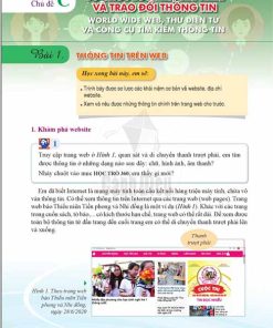 Giải SGK Tin học lớp 6 Cánh diều Chủ đề C Bài 1: Thông tin trên web (trang 32-34)