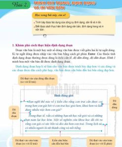 Giải SGK Tin học lớp 6 Cánh diều Chủ đề E Bài 2: Trình bày trang định dạng và in trong văn bản (trang 60-63)