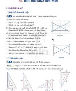 Giải SGK Toán lớp 6 Cánh diều Chương III Bài 2: Hình chữ nhật - Hình thoi (trang 98-101)