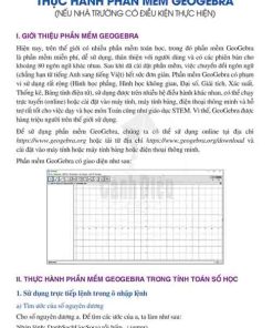 Giải SGK Toán lớp 6 Cánh diều Thực hành phần mềm Geogebra (trang 119-124)