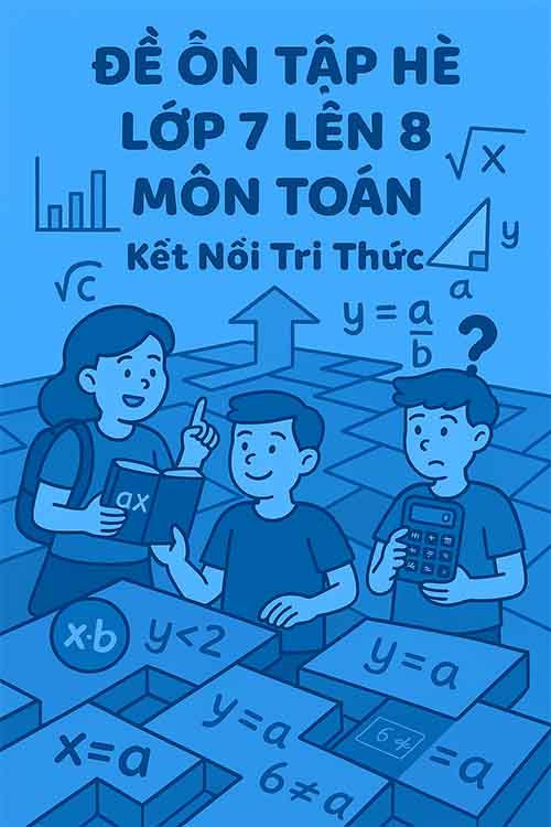Ôn tập hè lớp 7 lên 8 môn Toán dựa theo Kết nối tri thức