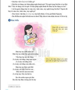 Soạn Ngữ văn 6 Cánh diều tập 1 Bài 2: Thơ À ơi tay mẹ (trang 37-39)