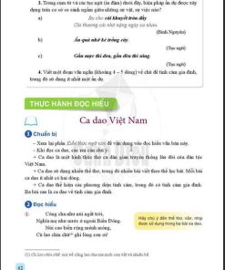Soạn Ngữ văn 6 Cánh diều tập 1 Bài 2: Thực hành tiếng Việt và Thực hành đọc hiểu (trang 41-43)