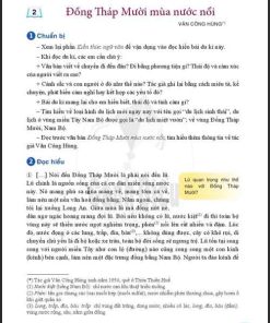 Soạn Ngữ văn 6 Cánh diều tập 1 Bài 3: Du kí Đồng Tháp Mười mùa nước nổi (trang 55-58)