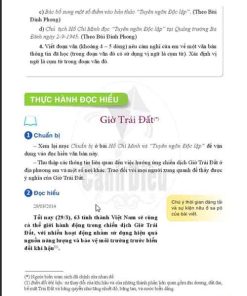 Soạn Ngữ văn 6 Cánh diều tập 1 Bài 5: Thực hành Tiếng Việt & Thực hành đọc hiểu (trang 96-99)