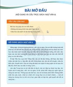 Soạn Ngữ văn 6 Cánh diều tập 1 Bài mở đầu (Trang 5 đến 13)