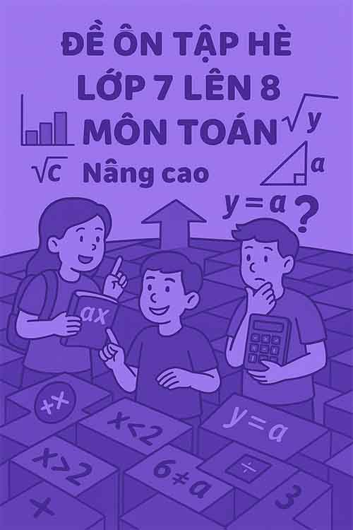 đề Ôn tập hè lớp 7 lên 8 môn Toán Nâng cao