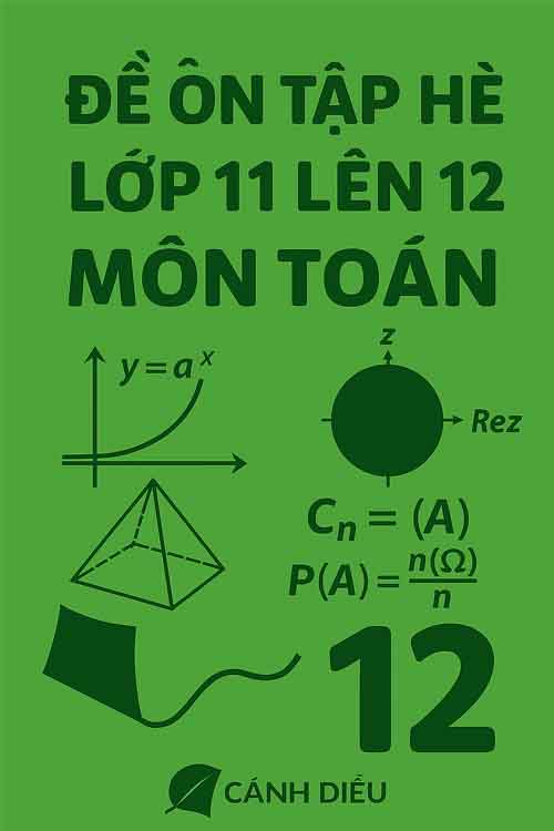 đề ôn tập hè môn Toán lớp 11 lên 12 dựa theo Cánh diều