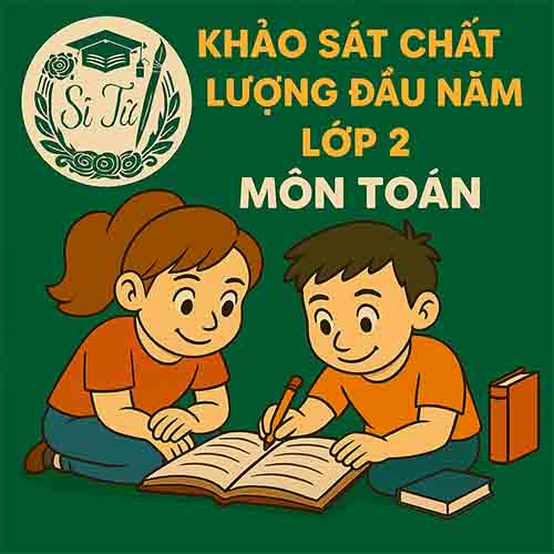 đề thi khảo sát chất lượng đầu năm lớp 2 môn Toán Chân trời sáng tạo