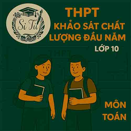 Đề thi khảo sát chất lượng đầu năm lớp 10 môn Toán Cánh diều