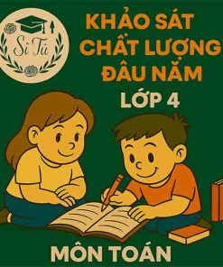 Đề thi khảo sát chất lượng đầu năm lớp 4 môn Toán