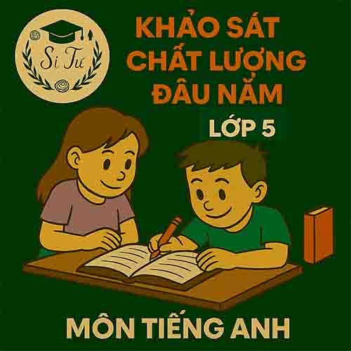 Đề thi khảo sát chất lượng đầu năm lớp 5 môn Tiếng Anh Global Success