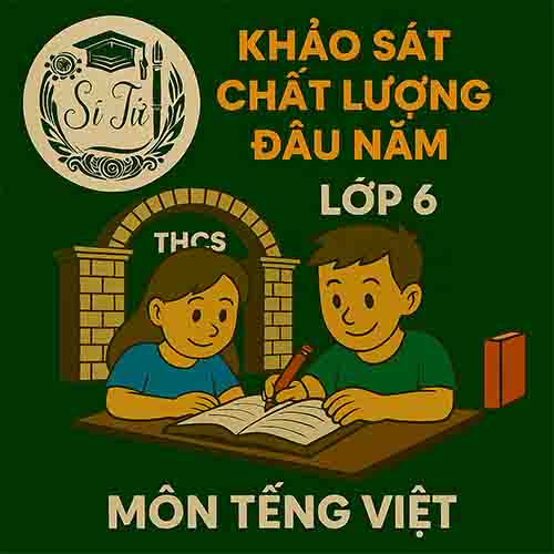 Đề thi khảo sát chất lượng đầu năm lớp 6 môn Tiếng Việt Cánh diều
