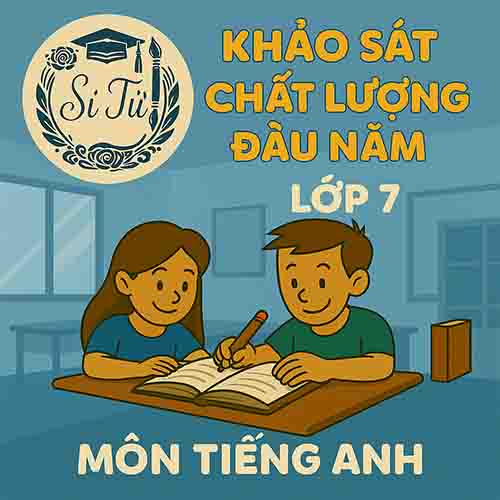 Đề thi khảo sát chất lượng đầu năm lớp 7 môn Tiếng Anh Explore English